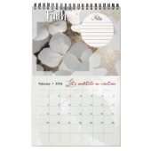 Meditationsgotteskalender: Sterne, Wörter & Noten Kalender (Feb 2026)