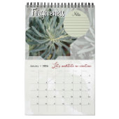 Meditationsgotteskalender: Sterne, Wörter & Noten Kalender (Jan 2026)