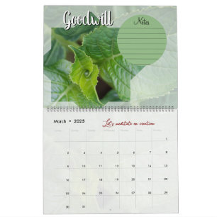 Meditationsgotteskalender: Sterne, Wörter & Noten Kalender