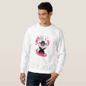 Meditationsirsch Sweatshirt (Vorne ganz)