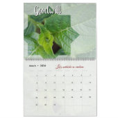 Meditationskalender Garten: Stern & Wort Kalender (Mär 2026)