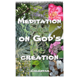 Meditationskalender Garten: Sterne & Noten Kalender
