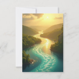 Meditationskarte für den Fluss Wohlstand | Christl Einladung