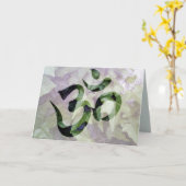 Meditationskarte Karte (Gelbe Blume)