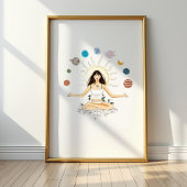 Meditationskunst Poster