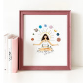 Meditationskunst Poster
