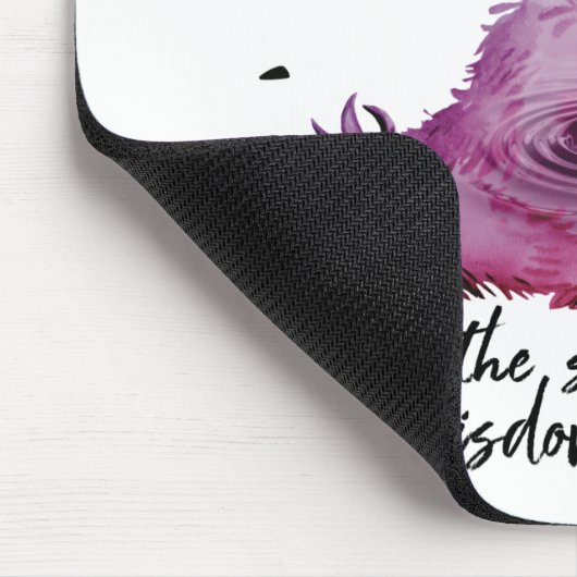 Meditationslatte Mousepad (Ecke)