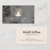 Meditationslehrer Visitenkarte (Vorne/Hinten)