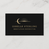 Meditationslehrer Visitenkarte (Vorderseite)