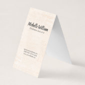 Meditationslehrer Visitenkarten (Rückseite)