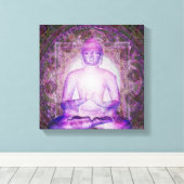 Meditationslicht Leinwanddruck (Insitu (Holzboden))