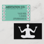 MeditationsLochkarte Treuekarte (Vorne/Hinten)