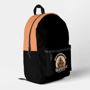 Meditationsmodus: Resilienz aktiviert Bigfoot Bedruckter Rucksack