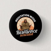 Meditationsmodus: Resilienz aktiviert Bigfoot Button (Vorderseite)