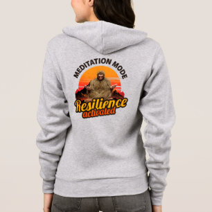 Meditationsmodus: Resilienz aktiviert Bigfoot Hoodie