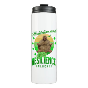 Meditationsmodus: Resilienz freigeschaltet Lustige Thermosbecher