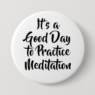 Meditationsmotivationszitat zur Achtsamkeit Button
