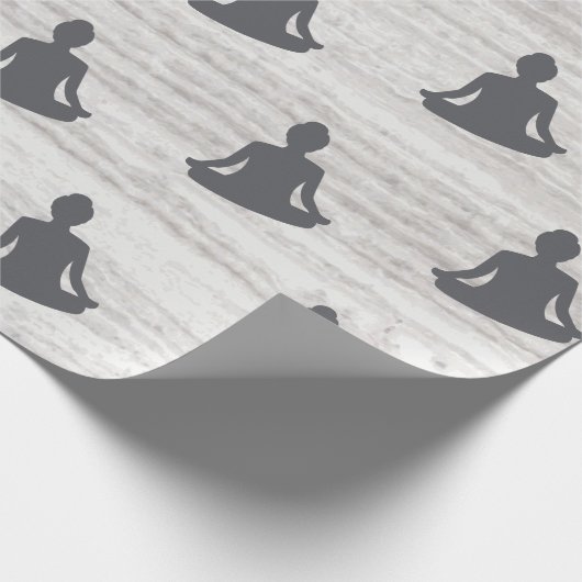 Meditationsname Geschenkpapier (Ecke)