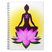 Meditationsnotizbuch Notizblock (Vorderseite)