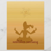 Meditationsort Flyer (Vorne)