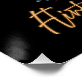 Meditationsstimmung, Lightworker-Design Poster (Ecke)