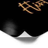 Meditationsstimmung, Lightworker Design Poster (Ecke)