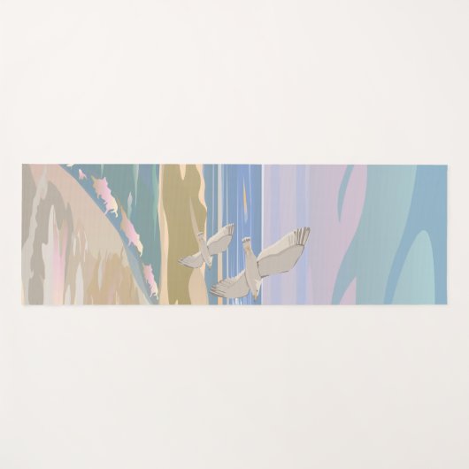 Meditationsstrand Yogamatte (Vorderseite (Horizontal))