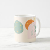 Meditationszeit  kaffeetasse (VorderseiteRechts)