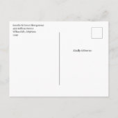 Meditative Cairn für Gesteinsteine Ankündigungspostkarte (Rückseite)