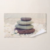 Meditative Cairn für Gesteinsteine Badhandtuch Set (Handtuch)