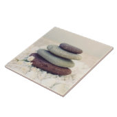 Meditative Cairn für Gesteinsteine Fliese (Seite)