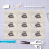 Meditative Cairn-Muster für Stacks Seidenpapier (Handwerk)