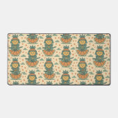 Meditative Fruit Warrior Japanese  Schreibtischunterlage (Vorderseite)