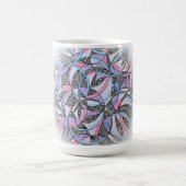 Meditative Kreise Kaffeetasse (Mittel)