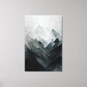 Meditative Landschaftsmalerei "Tranquil Cay". Dose Leinwanddruck (Vorderseite)