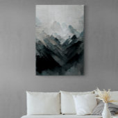 Meditative Landschaftsmalerei "Tranquil Cay". Dose Leinwanddruck