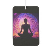 Meditative Mandala Autolufterfrischer (Vorderseite)