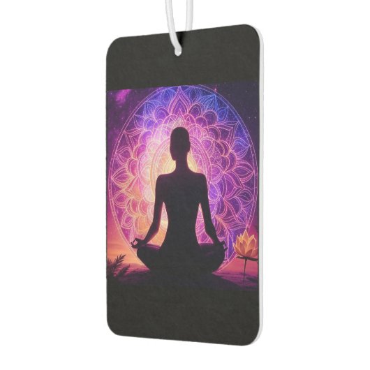 Meditative Mandala Autolufterfrischer (Links)