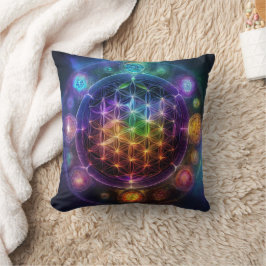 Meditative Mandala Chakra Kissen