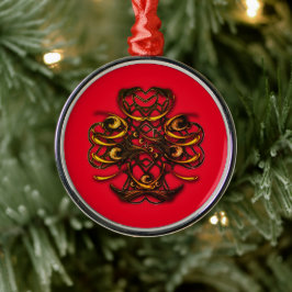 "Meditative Poesie", Ornament Aus Metall