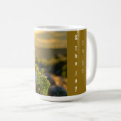 Meditative Uplift-Coffee-Tasse Kaffeetasse (VorderseiteRechts)