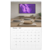 Meditativer Kunstkalender Kalender (Feb 2027)