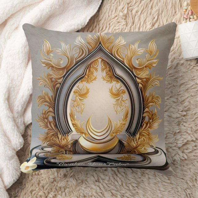"Meditativer Ruhezustand" Kissen (Decke)