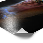 Mediteran Gecko Lizard Fotodruck (Ecke)