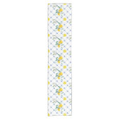 Mediterran, Amalfi-Stil, einfache Plätze       Kurzer Tischläufer (Vorderseite)