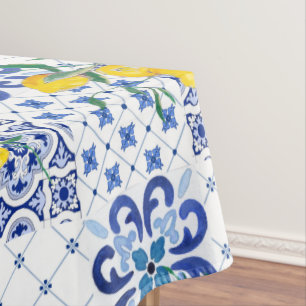 Mediterran, Amalfi-Stil, einfache Plätze         Tischdecke