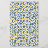 Mediterran Wo war die Brautduschenspielkarte Flyer (Hinten)