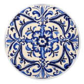 Mediterrane Abstrakte Folklore Keramikknauf (Vorderseite)