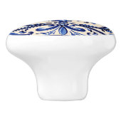 Mediterrane Abstrakte Folklore Keramikknauf (Seitenansicht)