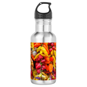 mediterrane Aromen Edelstahlflasche